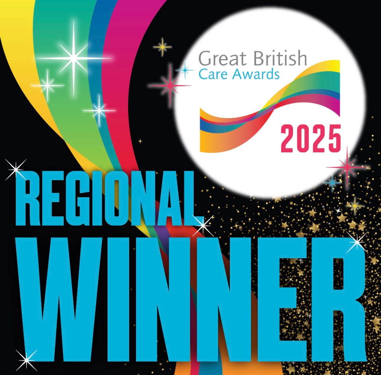 Regional Winner of Great British Care Awards 2025